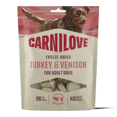 Carnilove Dog Freeze Dried Turkey & Venison 60 g