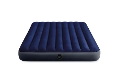 Saltea gonflabilă Intex confortabilă albastră 137x191x25 cm