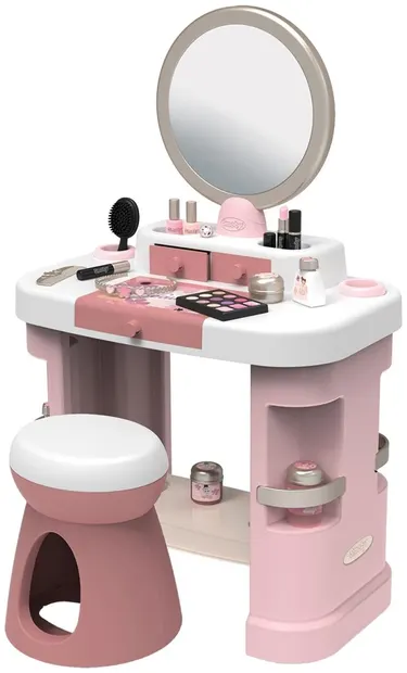 Set de joacă Smoby - Toaletă My Beauty, cu 15 accesorii