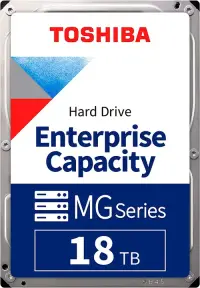 HDD Server Toshiba Enterprise MG09ACA18TE, 18ΤΒ, 512Mb, 7200RPM, SATA 6 Gb/s, 3.5inch