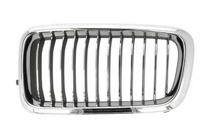 Grila radiator Stanga potrivit BMW 7 (E38) 2.5D-5.4 1994-2001 pana in 2001 - (crom/negru)