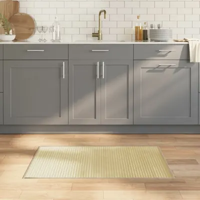 Gossi covor dreptunghiular, natural deschis, 60x100 cm, bambus