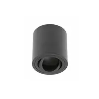 Spot - Ceiling luminaire AVEIRO BIS, aluminium, 80x90mm, IP20, max 20W, round, black