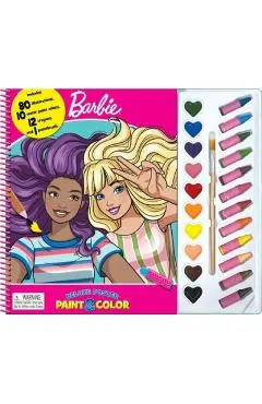 Barbie Deluxe Poster Paint & Color