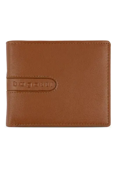 Portofel barbati - din piele naturala - Bomba 491353 - Maro cognac