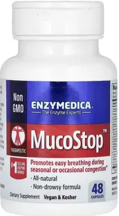 MucoStop, 48 capsule, Enzymedica