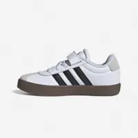 Încălțăminte Educație fizică ADIDAS VL COURT Alb-Negru-Gri Copii