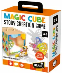 Set de joacă Headu - Cub magic pentru crearea poveștilor