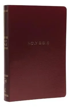 NKJV, Reference Bible, Center-Column Giant Print, Leather-Lo
