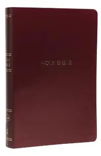 NKJV, Reference Bible, Center-Column Giant Print, Leather-Lo