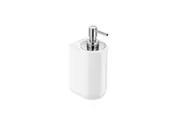 Dozator sapun baie Roca Onda A3870ZC000, montare pe perete, 140 ml, ceramic, Alb