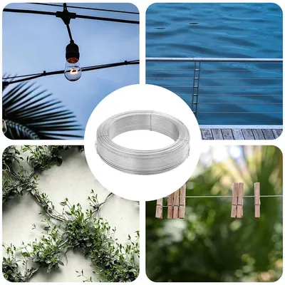 vidaXL Fir de tensionare pentru gard, 250 m, 3,8 mm, oțel