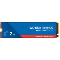 SSD WD Blue SN5100 2TB M.2 2280 PCIe Gen4 x4 NVMe QLC 3D, Read/Write: 7100/6700 MBps, IOPS 1000K/1300K, TBW: 900