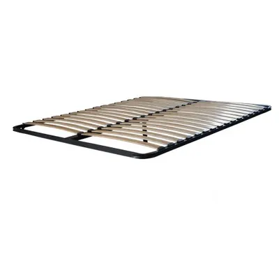 Somiera metalica pentru pat 160 x 200 cm cu un picior pe mijloc