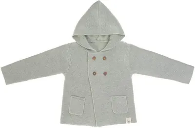 Jachetă pentru copii Lassig - 62-68 cm, 3-6 luni, gri
