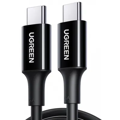 Cablu Date si Incarcare USB-C - USB-C UGREEN US300, 100W, 2m, Negru