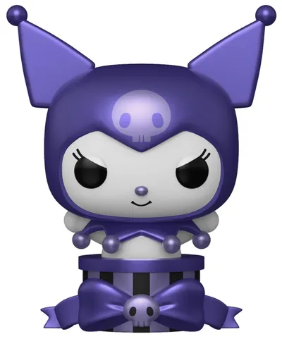 Figurină Funko POP! Animation: Sanrio - Kuromi Gift Metallic (Convention Special Edition) #113