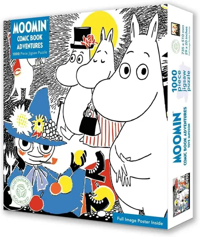 Puzzle Flame Tree Gift din 1000 piese - Moomins: Serie de benzi desenate