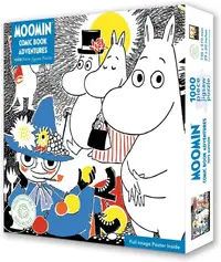 Puzzle Flame Tree Gift din 1000 piese - Moomins: Serie de benzi desenate