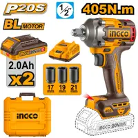 Filetanta Impact 20V CIWLI2045E – 405Nm Strangere, 555Nm Desfacere, Brushless, 1/2”, 3 Trepte, 2 Acumulatori + Incarcator