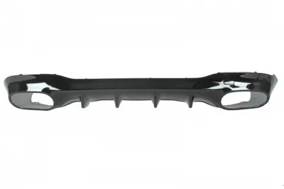 Bara protectie (inferior spate, AMG STYLING, negru) potrivit MERCEDES CLA C118 03.19