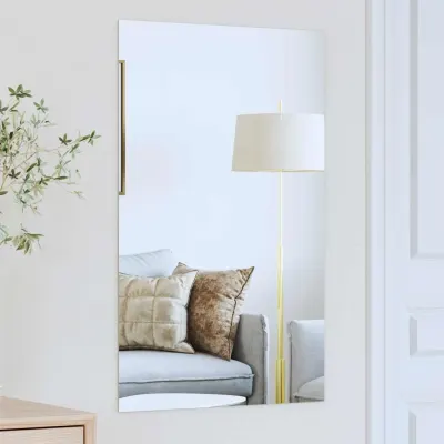 vidaXL Ogledna de perete Dreptunghiular 50 x 80 cm sticlă securizată