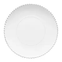 Farfurie albă din gresie ø 34 cm Pearl – Costa Nova