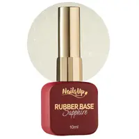 Rubber base NAILSUP Sapphire Flakes 01 10ml