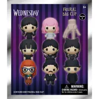 Mini Figurina cu Clips 3D Wednesday Series 2
