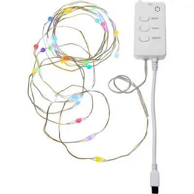 Ghirlandă luminoasă număr becuri 30 buc. cu USB lungime 300 cm Smart Strip – Star Trading