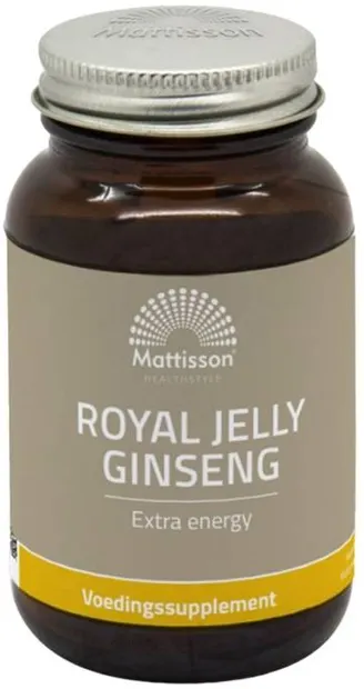 Royal Jelly Ginseng, 60 capsule, Mattisson Healthstyle