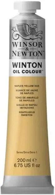 Vopsea de ulei Winsor & Newton Winton - Naples Yellow, 200 ml
