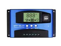 Controler panou solar 12/24V 60A dual USB MPPT