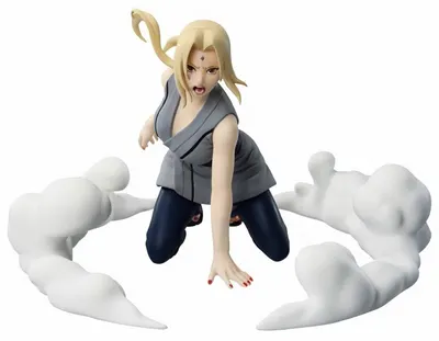 Statuetă Banpresto Animation: Naruto - Tsunade (Kneeling), 10 cm