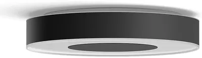 Plafon LED Philips - Xamento, M, IP44, 33.5W, dimmer, negru
