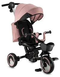 Tricicletă pentru copii 3 în 1 MoMi - Ivi, Pink