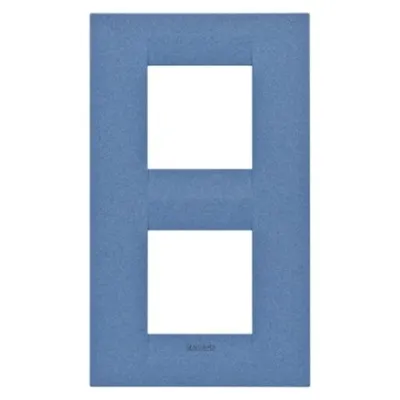 Placa ornament CProiector HORUS GEO International - IN PAINTED TECHNOPOLYMER - 2+2 modul VERTICAL - SEA BLUE- CProiector HORUS