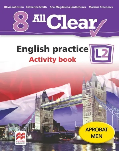 All Clear. English Practice L2. Activity book. Lectia de engleza