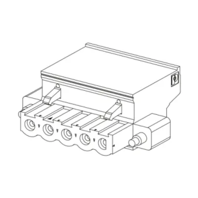 Kit De 2 Conectori Detasabili - Tip Arc - Pt. Modul De Alim. El. M340