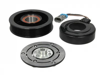 Fulie ambreiaj compresor AC clima (SANDEN 6PK 124mm) CADILLAC BLS; FIAT CROMA; OPEL SIGNUM, VECTRA C, VECTRA C GTS; SAAB 9-3 1.9D-3.2 dupa 2002