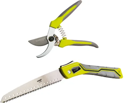 Set de foarfece și ferăstrău Gardex - Terra GX, 190 mm, 210 mm