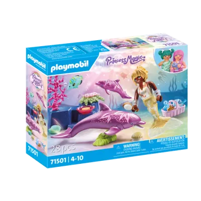 Playmobil-SIRENA CU DELFINI