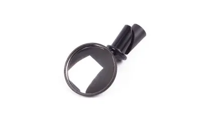Oglindă pentru bicicletă rotundă 51 mm - Oglindă retrovizoare neagră