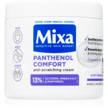Mixa Panthenol Comfort cremă de corp regeneratoare pentru piele uscata spre atopica