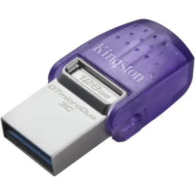 Memorie USB Kingston 128GB DataTraveler microDuo 3C 200MB/s dual USB-A + USB-C