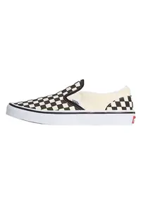 Tenisi slip-on cu model cu patratele