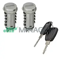Set blocare usa 2 butuci cu 2 chei, fata stanga si portbagaj FIAT 500, PANDA dupa 2003
