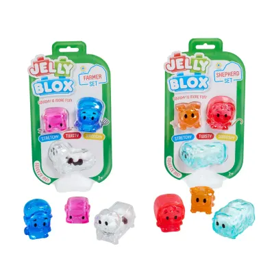 Set de constructie - Jelly Blox - Prietenii de la ferma (doua modele, pret pe bucata)