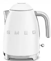 Fierbător electric Smeg - KLF03WHMEU, 2400W, 1.7 l, alb mat