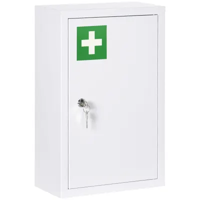 Kleankin Dulapior de Medicamente – Montabil pe Perete | Aosom Romania